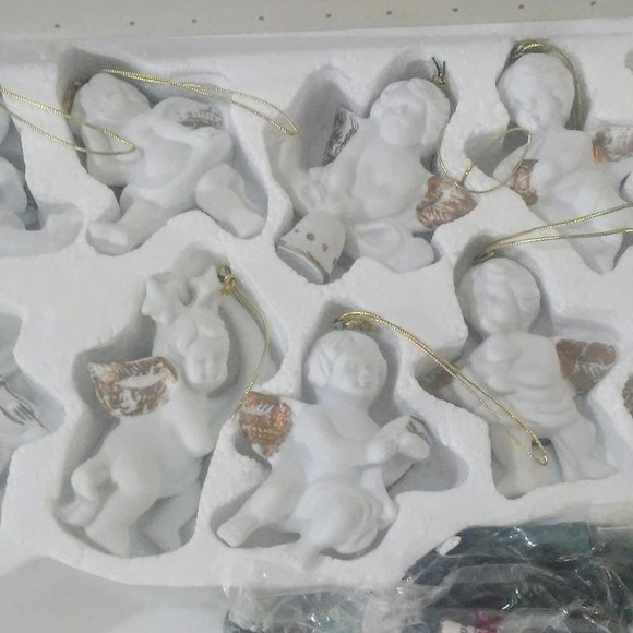 Cottagecore Angel Light Set Porcelain ABC - Picture 7 of 8